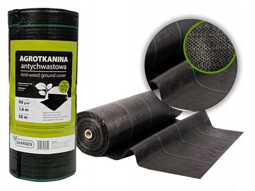 Agrartextil - Agricultural mulching fabric (anti-weed) Skarden black 160 x 10000 cm 90 g/m²