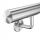 Wall railing S112, length 400 cm, solid tube 2.0 mm, stainless steel