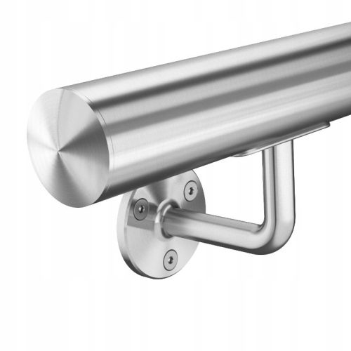 Wall railing S112, length 400 cm, solid tube 2.0 mm, stainless steel