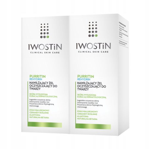 Iwostin Purritin Rehydrin Moisturizing Facial Cleansing Gel 150ml