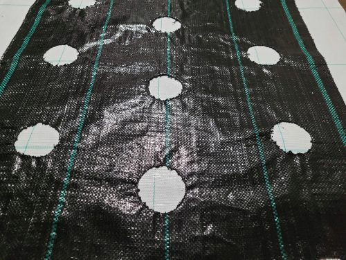 Agrartextil - Agricultural mulching fabric (anti-weed) Agro-Cover black 110 x 500 cm 90 g/m²