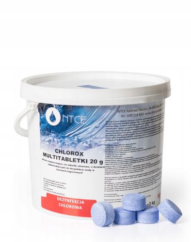 Poolchemikalien Chlortabletten Ntce 3 kg 3 l