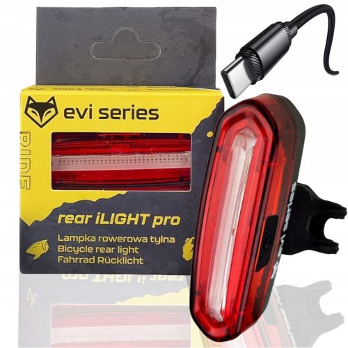  Evi series iLIGHT pro bicycle rear light 120 lm battery