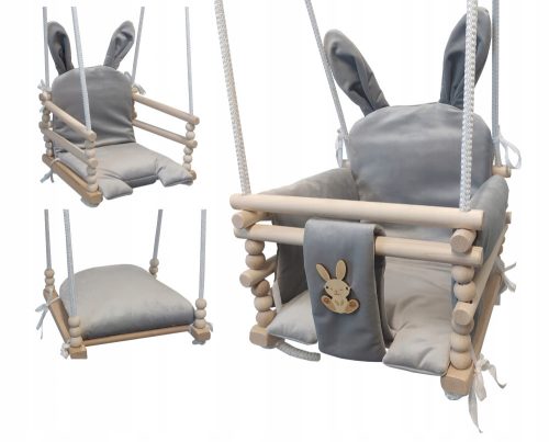  CHILDREN'S SWING 3IN1 FOR RABBITS AND GARDEN