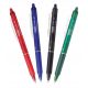  Erasable Ballpoint Pen Set Pilot Clicker 0.7 4 Colors