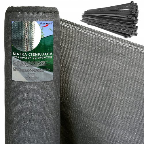 Shade cover net 180g 1.5X50 m grey