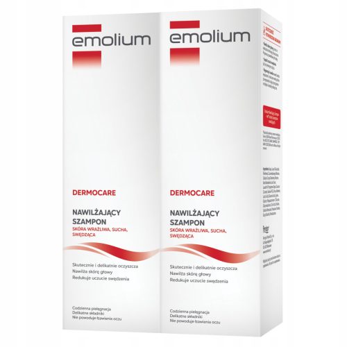 Emolium Dermocare Moisturizing Shampoo 400ml - Gentle & Effective Hair Care