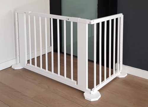  Barrier for doors, fireplace, stairs Maluchowelove accessories, screwed, white extensions