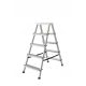 Drabest ladder 3.02 m aluminum up to 125 kg