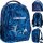  Head school backpack with multiple compartments shades of blue 27 years old
