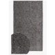 Gray bathroom rug Q Bath 1642