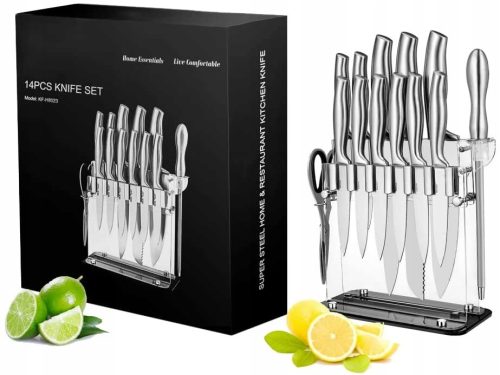 Kitchen knife sets Knife set in a Deik block, 6 or more pieces.