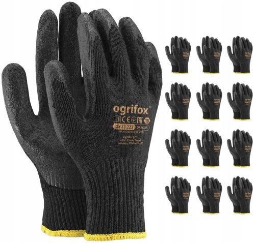 Gants Ogrifox Ox-Dragos BB taille 10 - XL 12 paires