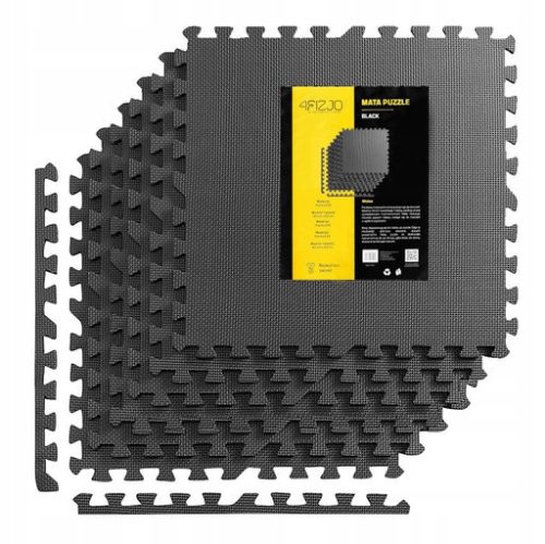  4FIZJO equipment mat 180 cm x 120 cm black