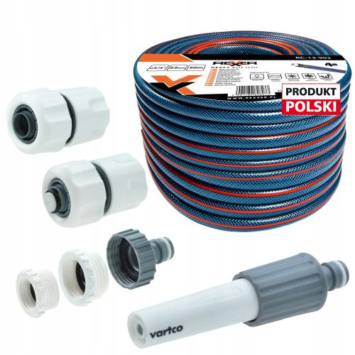  GARDEN HOSE 4-layer 3/4 50 M pistol connections