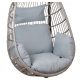 Cushions for chairs, armchairs for garden and terrace DOMAREX cushion 125 x 55 x 15