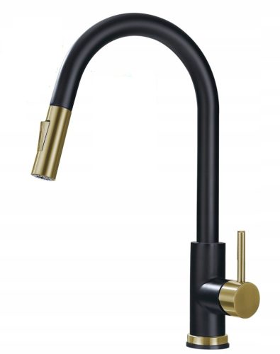 CHDE Leno New Design freestanding kitchen faucet, black