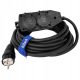  Hilark Extension Cable Garden 30m 4 Pack Black