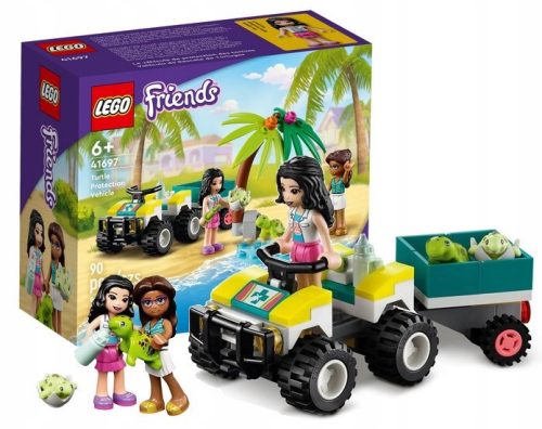  LEGO Friends 41697 Turtle Rescue Vehicle