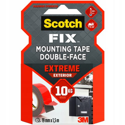 Scotch double-sided adhesive tape 19 mm x 1.5 m