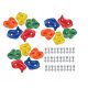 MK-Plast Mix Climbing Stones 15 pieces with screws