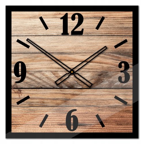 Clock for home Newthetime-pl Wall Clock, Brown Shades, Multicolored, 50 cm