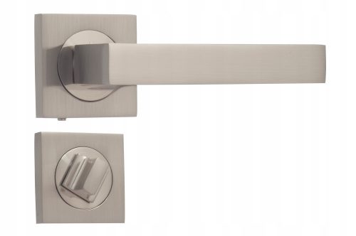 Gamar inside handle, short square plate, plate with toilet lock