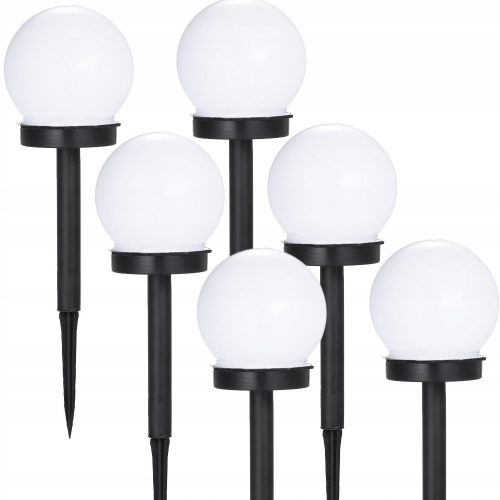  JohnGreen embedded solar lamp, white, 33 cm, 6 pcs.