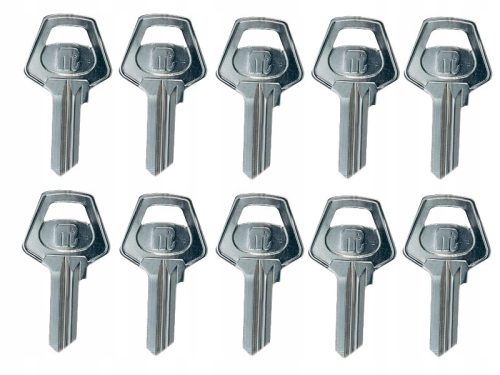 Locks for gates and doors - BEAUTIFUL set of 10 service keys, numbers 1001-1010