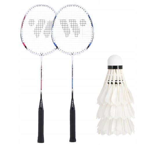 WISH STEELTEC 9 racket set with shuttlecock