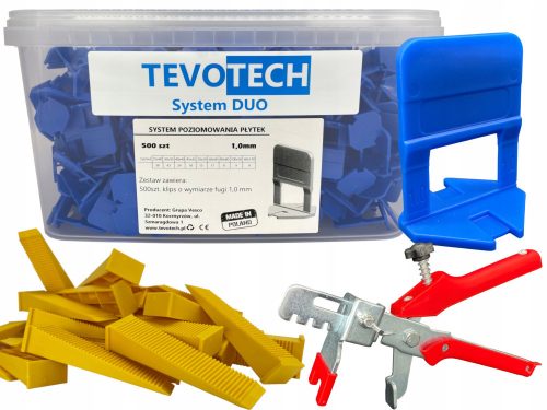 TEVOTECH tile leveling clamps/clips 601 pcs.