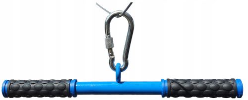 pole, zip line handle, pulley handle