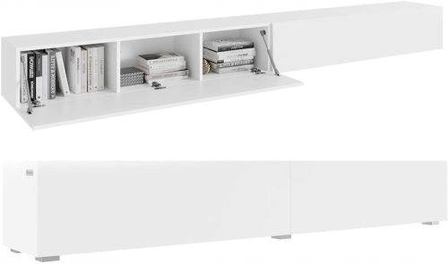  TV cabinet 280 cm for TV, matt white