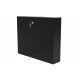 SURFACE-MOUNTED DISTRIBUTION CABINET 7-8 CIRCUITS, BLACK