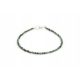  Bracelet natural SERAFINITE beads 2mm facet