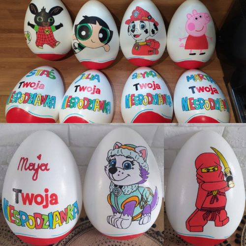  Kinder Surprise Egg XXL +Your drawing fairy tale