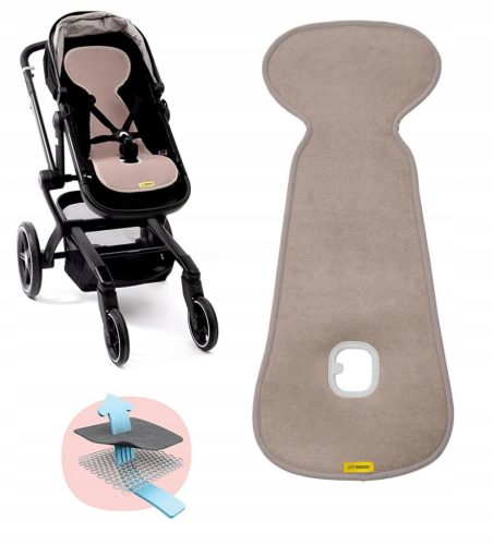  AeroMoov stroller insert, grey