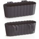  Prosperplast flowerpot 21.2 cm x 38.3 x 13 cm plastic black