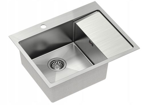 Quadron Russel single-bowl sink, stainless steel