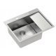 Quadron Russel single-bowl sink, stainless steel