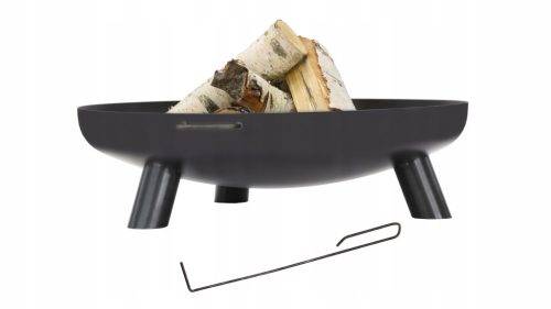  Garden Fireplace Large 80 cm Campfire Grill +!