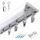  Kowalski aluminum ceiling rail, 220 cm, white