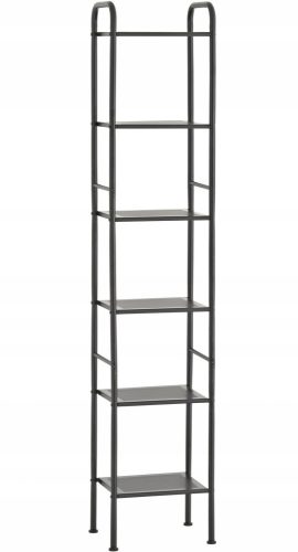 Yoka Home bathroom shelf black 28 x 32.5 x 166.5 cm