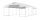 Garden gazebo, tents - roof for a 6x10 tent. DAS cover 560 g/m2 PVC