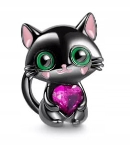  MD CHARMS pendant black cat black cat | S925