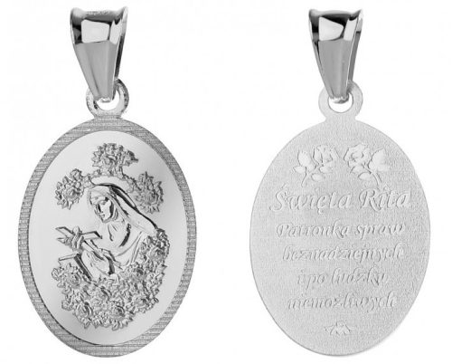  SILVER MEDAL SAINT RITA OF CASCIA RITA 925