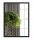 BLACK LOFT MIRROR 80x50 RECTANGULAR ALUMINUM