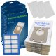  Worwo ELMB01K synthetic vacuum cleaner bags 4 pcs.