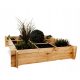 Pots and planters for outdoor and garden Herbarium Wamar-Sosenka 100 x 100 x 20 cm raw