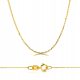  GOLD CLASSIC ANKER CHAIN 45 CM 585 ENGRAVING